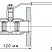 Кран шаровый стальной фланцевый DN 20 PN 40