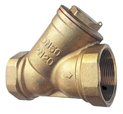 Фильтр сетчатый латунный муфтовый DN 15