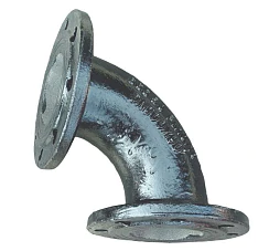 Колено (отвод) чугунное фланцевое DN 50